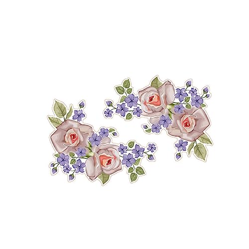 BEALIFE Autocollant Mural PVC Bricolage décoratif Toilette Couverture décalque Salle de Bain Armoire Porte Papier Peint fenêtre Miroir Affiche ménage...