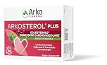 Arkopharma Arkosterol Plus - Integratore Alimentare per Colesterolo - Con Lievito di Riso Rosso, Aglio nero, Coriandolo, Coenzima Q10, Policosanoli - 1 confezione da 30 Capsule