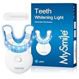 MySmile Teeth Whitening LED Light w/Mouth Tray...