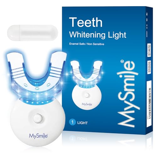 MySmile Teeth Whitening LED Light w/Mouth Tray...