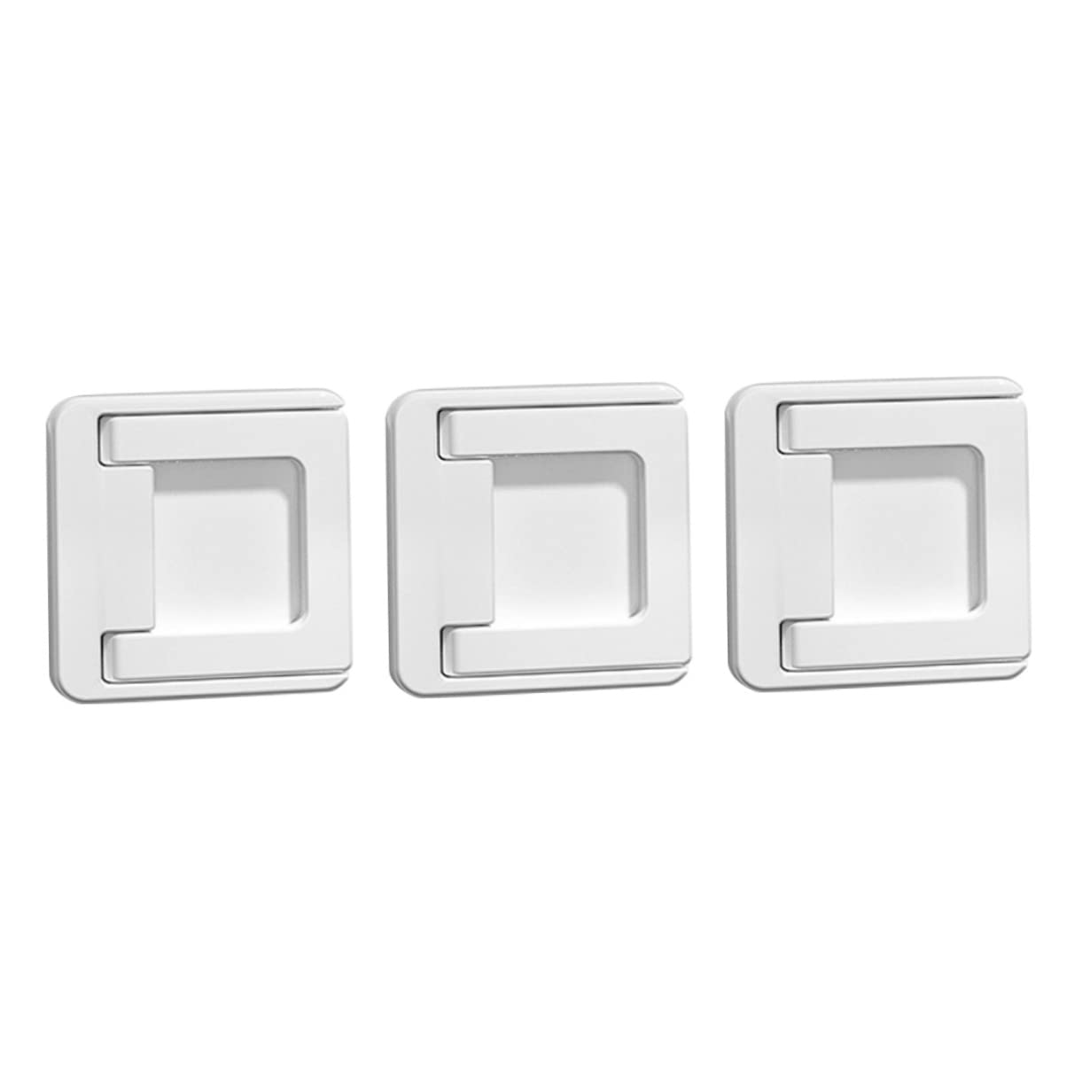 Serrure de fenêtre coulissante Uonlytech lot de 5 blocs sécurité enfant sans perçage