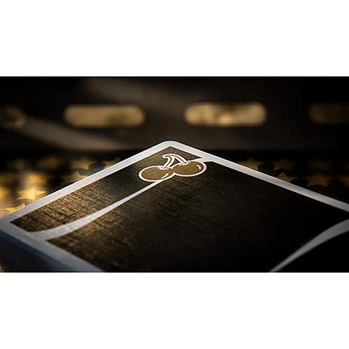 SOLOMAGIA Cherry Casino (Monte Carlo Black and Gold) Playing Cards by Pure Imagination Projects