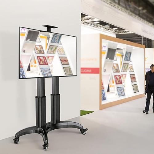Soporte móvil para TV de 55-90 pulgadas con ruedas miniatura 1