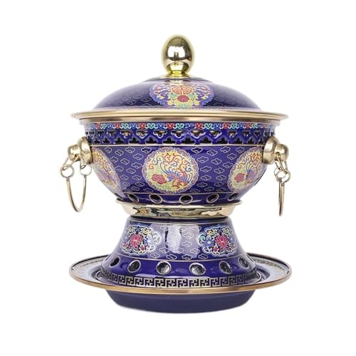 INUUXLG Beijing Copper Hot Pot,Chinese Style Hot Pot,Hot Pot Hotpot Single Person Small Copper Pot Hot Pot Hot Pot by Copper Hot Pot Chinese