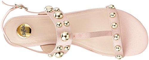 Buffalo 317-3673 Fabric, Sandali con Chiusura a T