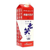 七笑 紙パック 日本酒 1800ml