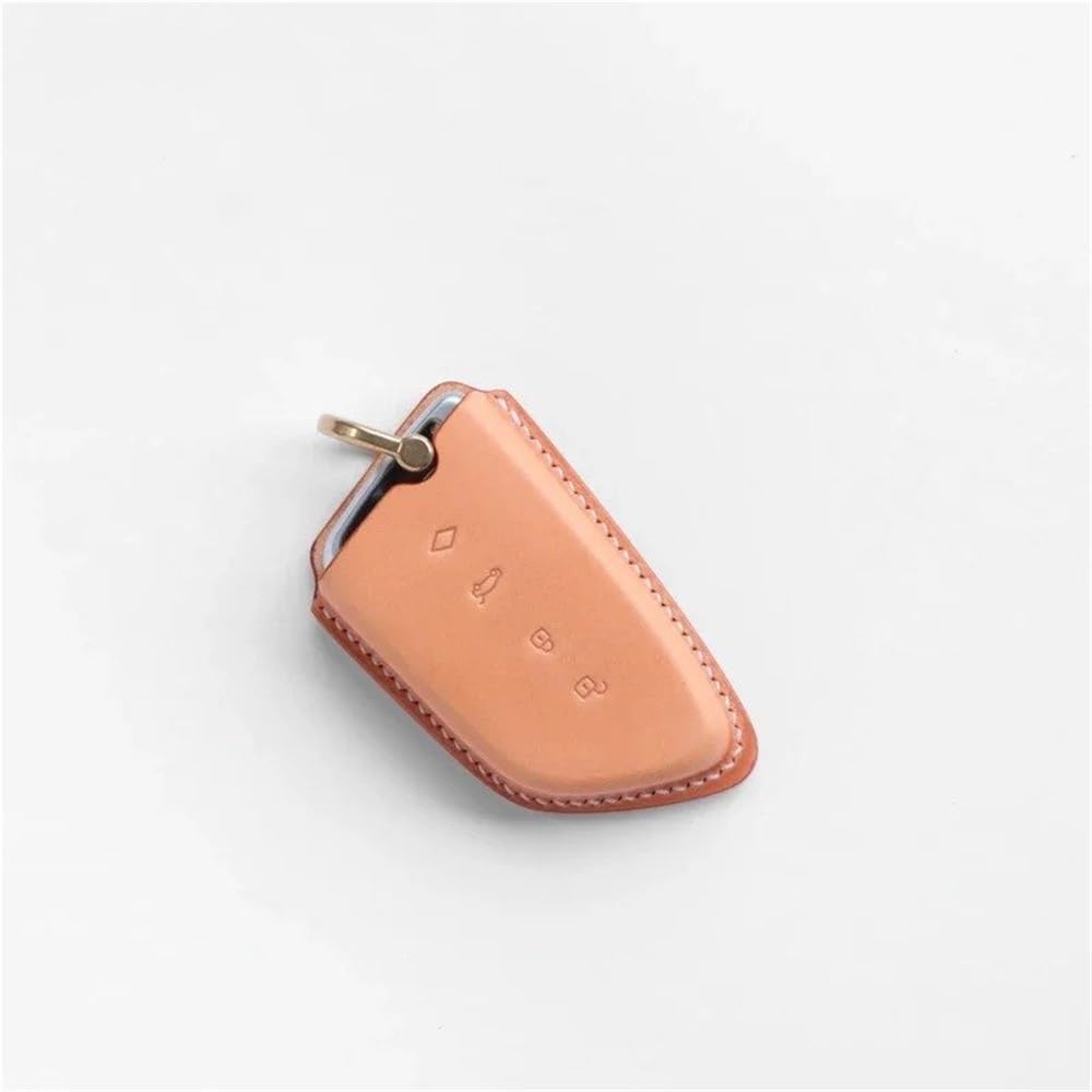 Estuche para Llaves de Coche Funda para Llave Personalizada Hecha a Mano, Apta para Ix3, Ix1, Ix2, ...4 y Ix3, Ix4. Funda para Llave con Textura Sencilla.