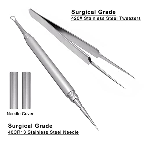 Professional Facial Milia Removal Tool and Whitehead Extractor - Image 2