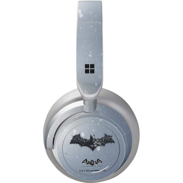 Skinit Decal Audio Skin Compatible with Surface Headphones - Officially Licensed Warner Bros Batman Arkham Logo Design