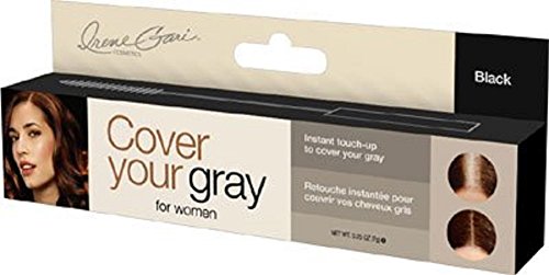 Irene Gari Cosmetics Cover your Gray for Women Root Touch-Up Noir 7g