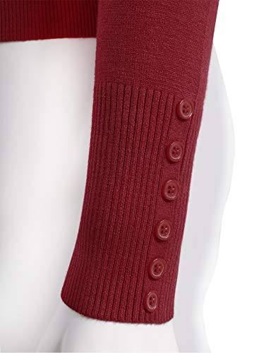 Image of Allsense Women's Long-Sleeve V-Neck Cardigan Sweater | Button Down, Lightweight Soft Knit