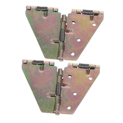 Mobestech 2 pezzi Cerniera Flip Top in Ferro per Tavoli Pieghevoli e Mensole da Parete Molla per Cucina e Mobili Multifunzionali