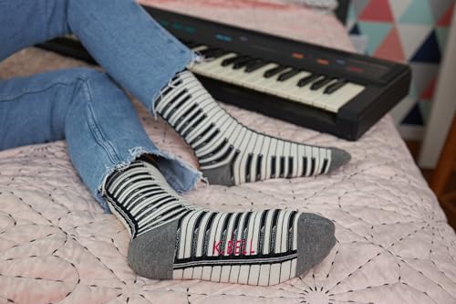 Image of K. Bell Women's Fun American Classics Crew Socks (1-Pack)