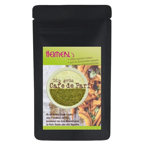HEIMERLs Cafe de Paris 80g - Dip Gewürzzubereitung mit feinen Kräutern der Provence - auch für...