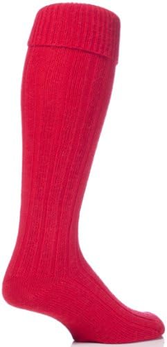 Glenmuir Men's 1 Pair Birkdale Golf Wool Knee High Socks with Turn Over Cuff