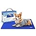 Nobleza – Alfombrilla refrescante para Mascotas Grandes. Auto refrigerante No tóxico. Ideal para para Perros, Gatos en Verano. 65 * 50 cm, Color Azul, M