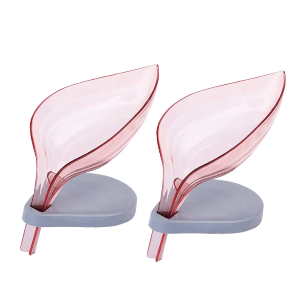 Soap dishes, Soap Dish Holder,SoapTray,Self-Draining Creative, Plastic(Type F)