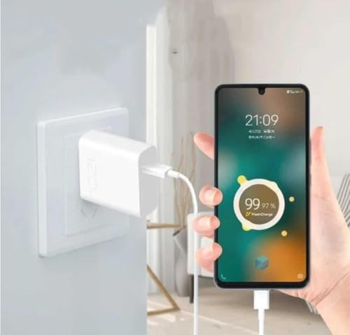 Image of Original Charging Adpater 120W USB Type C Fast Wall Charger Compatible with Vivo X100, Vivo X90 Pro and iQOO Neo 9 (Adapter and Cable) 120w
