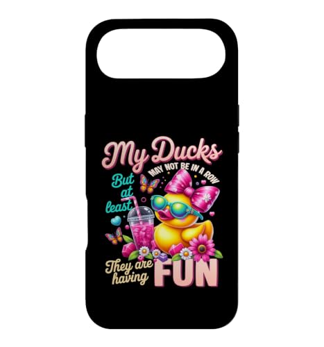 My Ducks May be not be a row At least They Are Having Fun �X�}�z�P�[�X iPhone Air �p