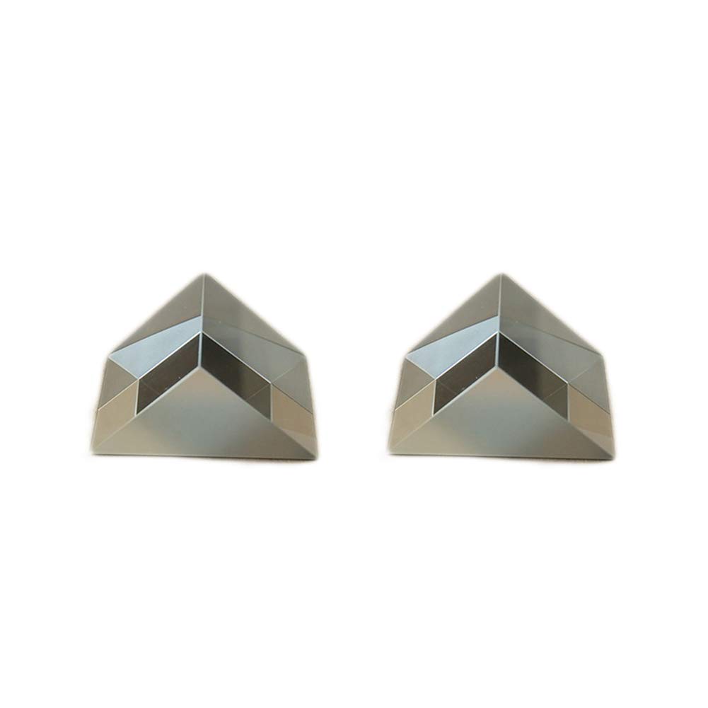 Goonsds Reflective Prism K9 Optical Glass Right Angle For Visual Image Measurement, 15 * 15 * 15Mm
