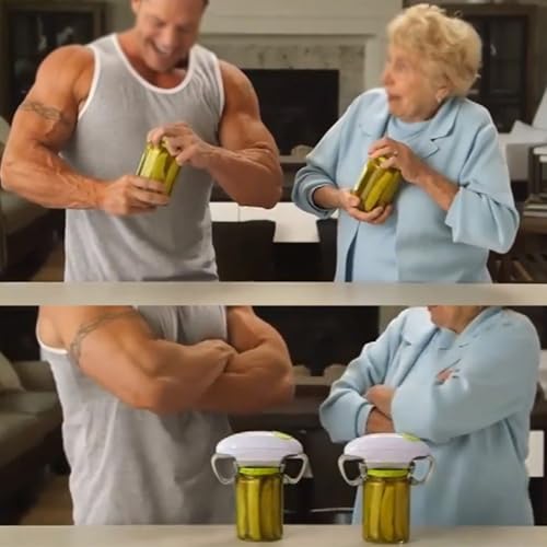 GAYAYAS Electric Can Openers, Smooth Edge Electric Can Openers Automatic, Restaurant and Kitchen Can Openers, Handsfree Can Openers for Arthritis Sufferers, One-Touch Switch,Green - Image 8