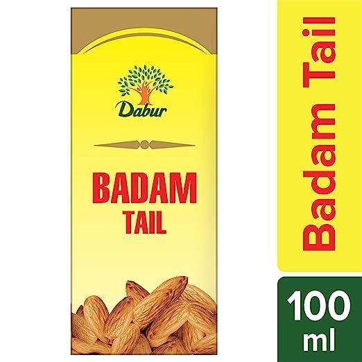 XONA Badam Tail - 100ml | Sweet Almond Oil | Rich in Vitamin-E | For Healthy Hair & Skin | Sharpens Brain | Improves Digestion | Extracted From Almonds