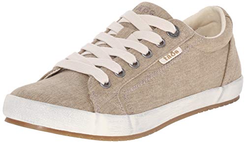 Image of Taos Star Women's Sneaker - Iconic Style with Canvas Design for Everyday Adventures - Custom Fit Lacing and Premium Removable Footbed with Arch Support for All Day Comfort