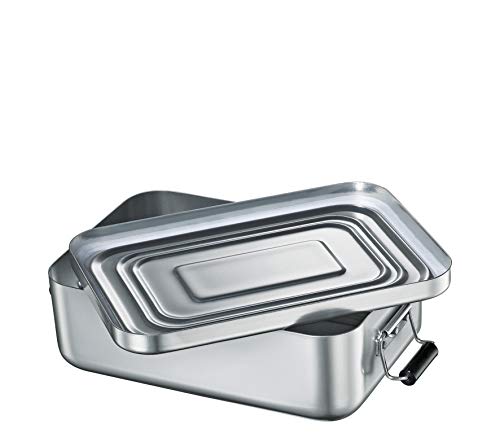 Küchenprofi Lunchbox klein, Aluminium silber
