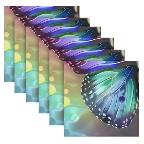 Servilletas de Tela Multicolor 20 x 20 Pulgadas Pack x6 miniatura 2