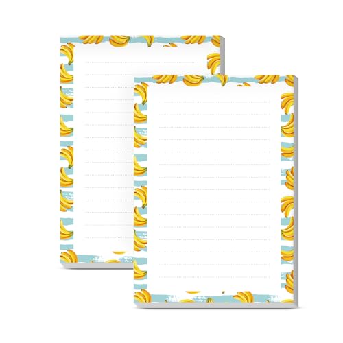 Notes adhésives 10x15 cm banane pour stopper le désordre de bureau