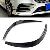 Yucss Abs Gloss Schwarz Auto Frontstoßstange Splitter Spoiler Canard Für Mercedes Benz 2019 2020 W177 A-Klasse Sport A180 A200 A220 A260 A35 Amg