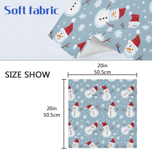 Servilletas de tela multicolor pack x6 20x20 pulgadas miniatura 6