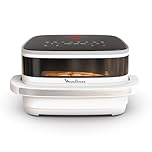Moulinex Easy Fry, Superficie XL, Friggitrice Ad Aria Ampia, Cestello Spazioso, Fino a 1 Kg di Patatine Fritte, Design Compatto, Tecnologia Extra-Crisp, Visore di controllo, AL4001