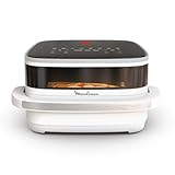 Moulinex Easy Fry, Superficie XL, Friggitrice Ad Aria Ampia, Cestello Spazioso, Fino a 1 Kg di Patatine Fritte, Design Compatto, Tecnologia Extra-Crisp, Visore di controllo, AL4001F0