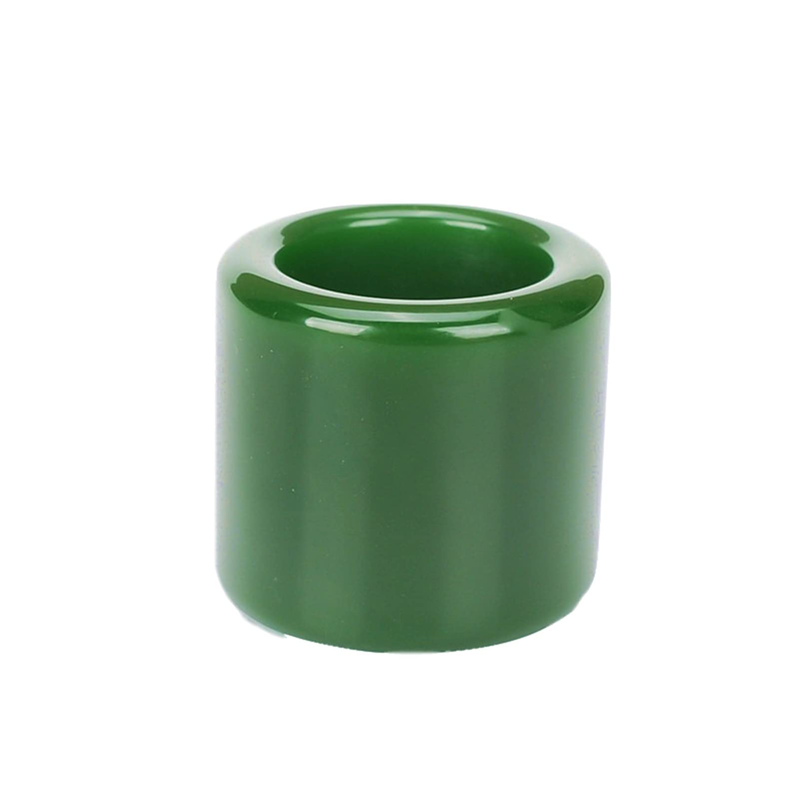 HMJGDHX 22 mm chinesischer grüner Jade-Ring, Daumenring, Schmuck, Glücksbringer, dominanter Ring für Männer und Frauen, feiner Jade-Schmuck