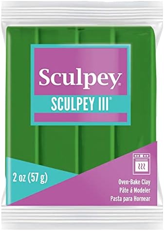 III Polymer Clay 2 Ounces-Leaf Green