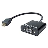 Connekt Gear Mini DisplayPort to VGA Active Adapter - Male to Female (Mini DP Source)