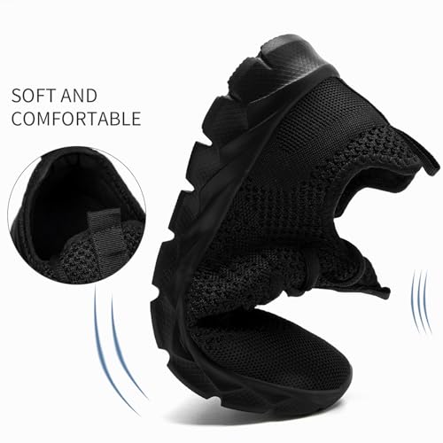 Womens Mens Running Shoes Tennis Slip On Walking Sneakers Unisex Lightweight Comfortable Workout Slippers4