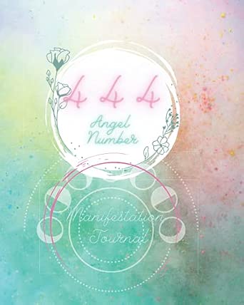 Manifestation Journal 444 Angel Number Pacifica Dreamy Cover for Women