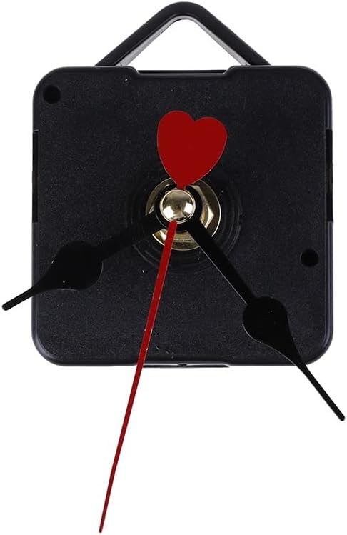 Red Heart Quartz Wall Clock Movement Mechanism Repair Parts Dropshipping