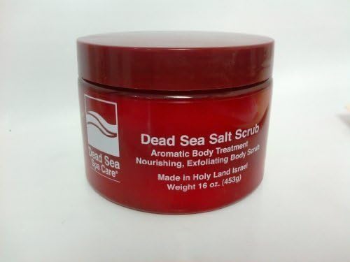 Holiday Stocking Stuffers Dead Sea Spa Care, 16 oz Dry Dead Sea Salt Scrub, Dead Sea Products