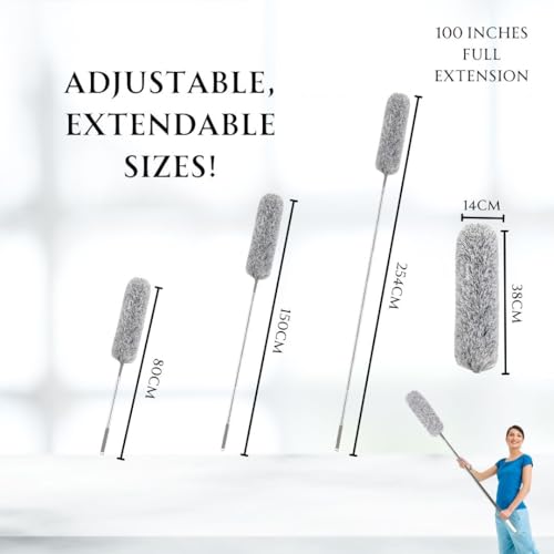 Plumeau microfibre extensible et pliable ARCUS pour les zones d'accès difficile - 3
