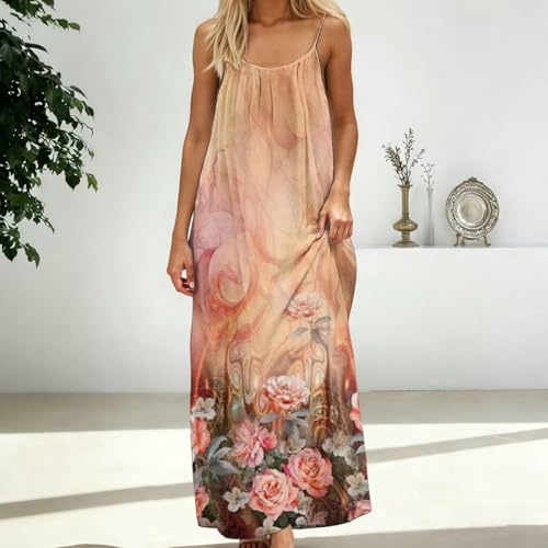 Robe d'été fluide à bretelles spaghetti pour vos vacances - 2