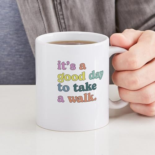 Mug de cerámica blanco de 11 oz miniatura 4