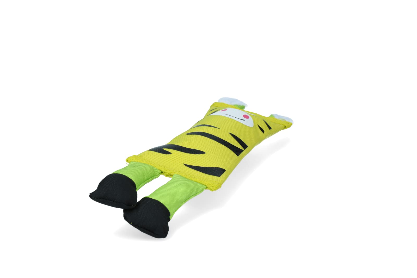 Sammy Stripes - Manguera de bombero extra fuerte para perros, juguete de peluche para cachorro, cuerda de juguete para perros