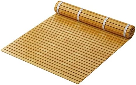 Fold Rollable Hard Bed Board, Folding Waist Protector Hard Bed Board, Lumbar Hard Pad Harden Spine Guard Bamboo Ranked Skeleton (Size : 0.7x1.9m)