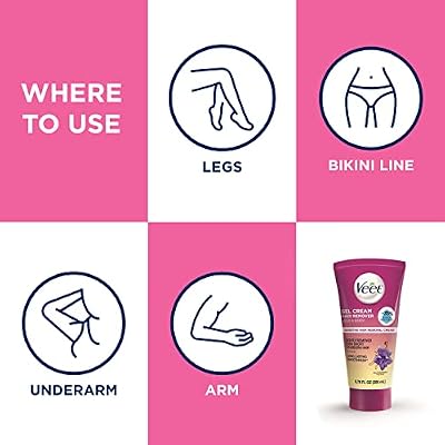 Veet Botanic Inspirations Gel Cream Legs & Body, 6.78 oz
