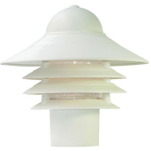 Acclaim 87TW Mariner Collection 1-Light Post Mount Outdoor Light Fixture, Textured White #1