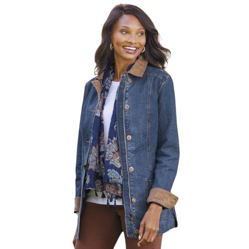 SAGEFINDS Denim Barn Jacket Medium Wash