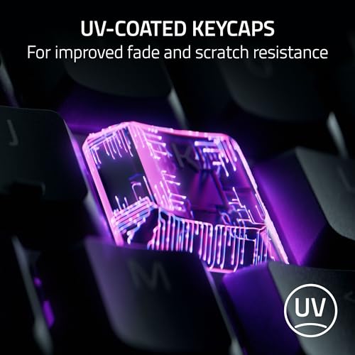 Razer Ornata V3 TKL Gaming Keyboard: Low Profile Keys - Mecha Membrane Switches - UV Coated Keycaps - Backlit Media Keys - 8 Zone RGB Lighting - Spill Resistant - Magnetic Wrist Wrest Snap Tap - Image 5